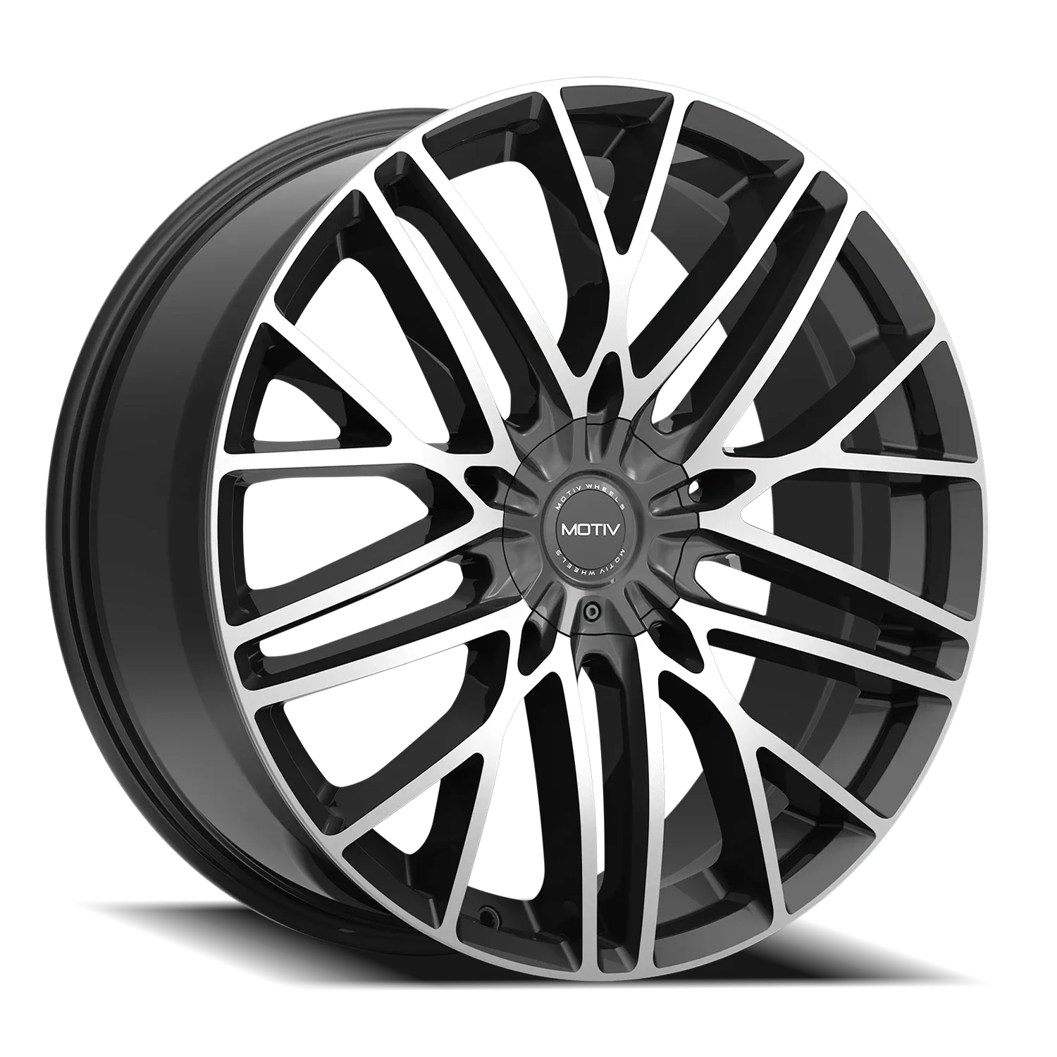 MOTIV 438B SWERVE 22X9 GLOSS BLACK